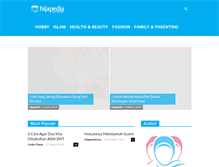 Tablet Screenshot of hijapedia.com